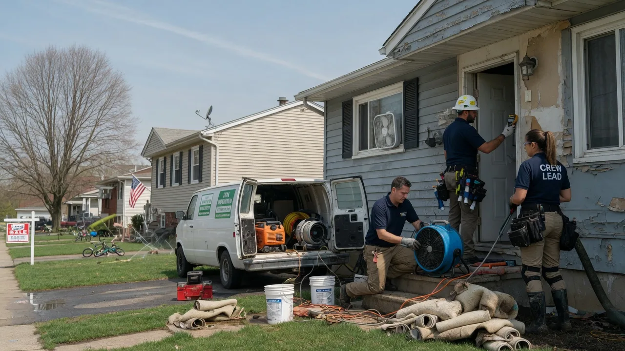 Flood Cleanup in Virginia near me